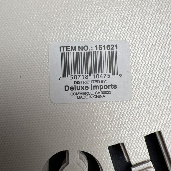 Deluxe Imports Christmas “HO HO HO”Placemats Holidays Set Of 6 Metallic Red USED - Picture 5 of 5